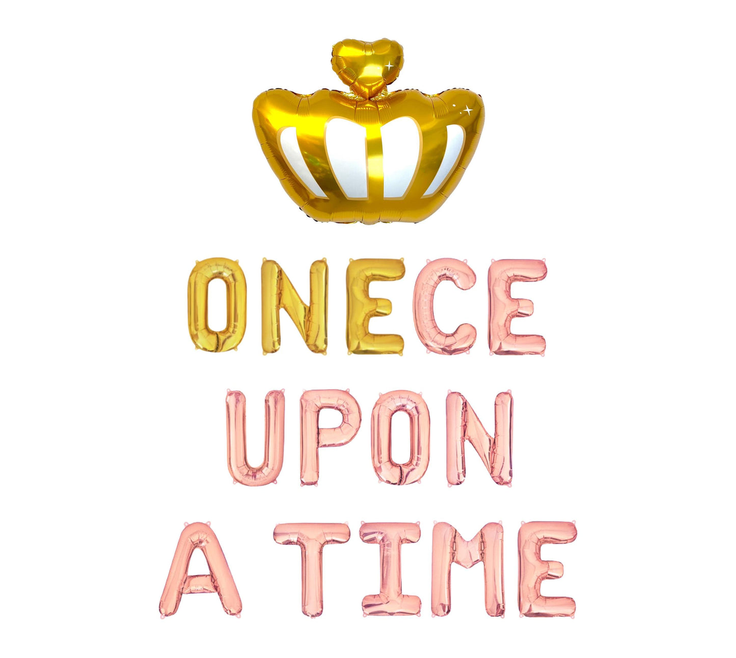 Onece Upon A Time Letter Balloon Kit