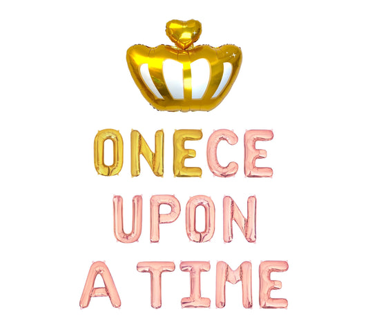 Onece Upon A Time Letter Balloon Kit