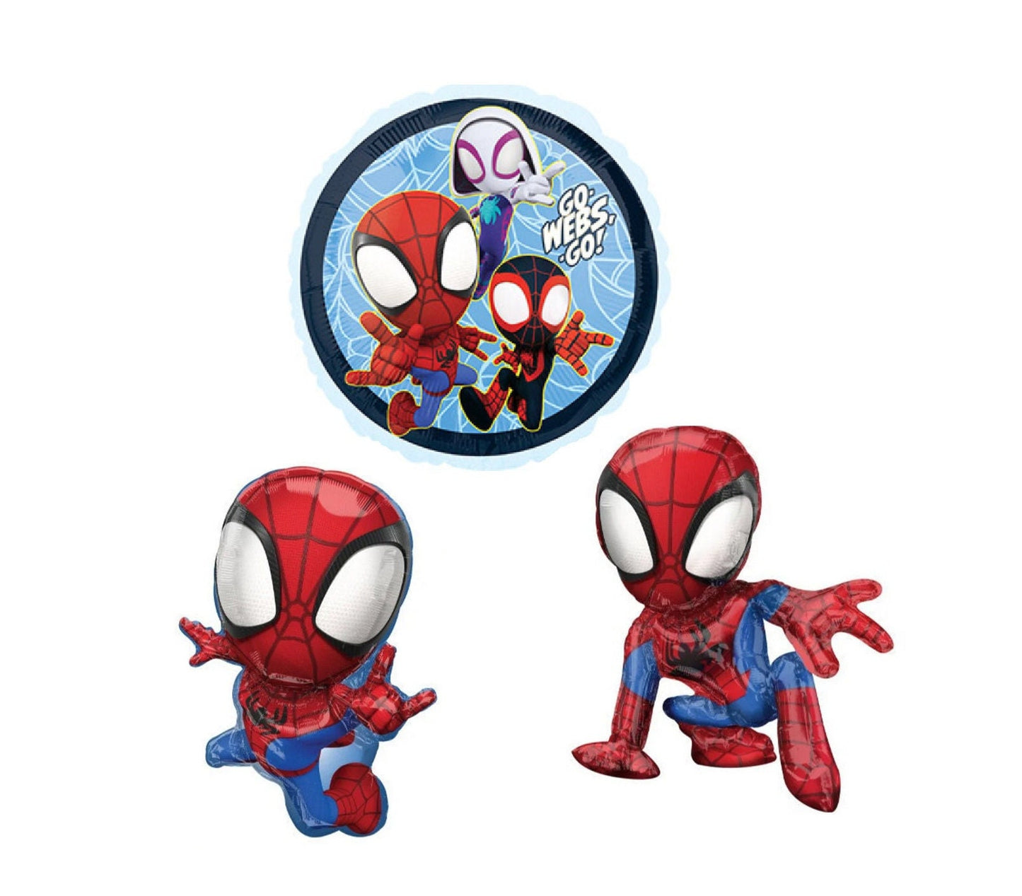 Spiderman and His Amazing Friends Spiderman Themed Balloons