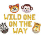 Wild One On The Way Letter Balloon Kit