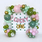 Lucky One With Clover Streamers Balloon Garland Kit