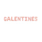 Galentines Letter Balloon Kit