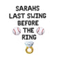 Last Swing Before The Ring Custom Bachelorette Letter Balloon Kit