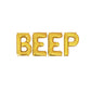 Beep Letter Balloon Kit