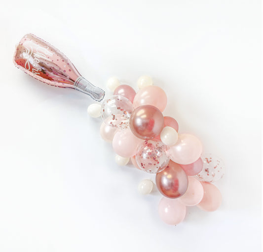 Cheers Champagne Bottle Fizz Balloon Bouquet