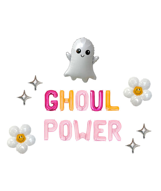 Ghoul Power Letter Balloon Kit