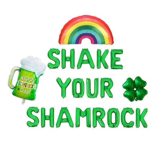 Shake Your Shamrocks Letter Balloon Kit