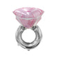 Pink Engagement Ring Balloon