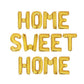 Home Sweet Home Letter Balloon Kit