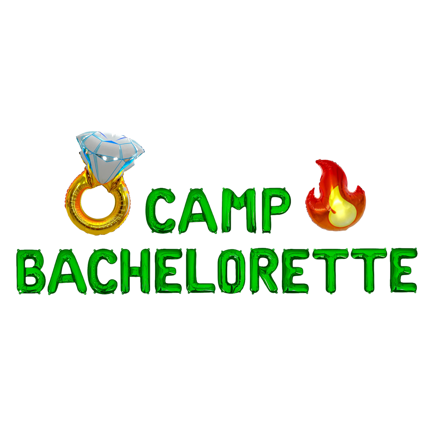 Camp Bachelorette Letter Balloon Kit