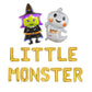 Little Monster Halloween Letter Balloon Kit