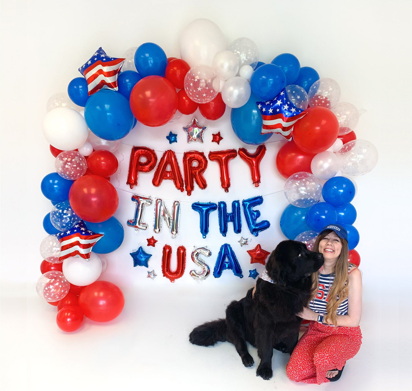 Party in the USA Balloon Garland Kit