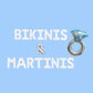 Bikinis & Martinis Letter Balloon Kit