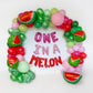 One In A Melon Watermelon Balloon Garland Kit