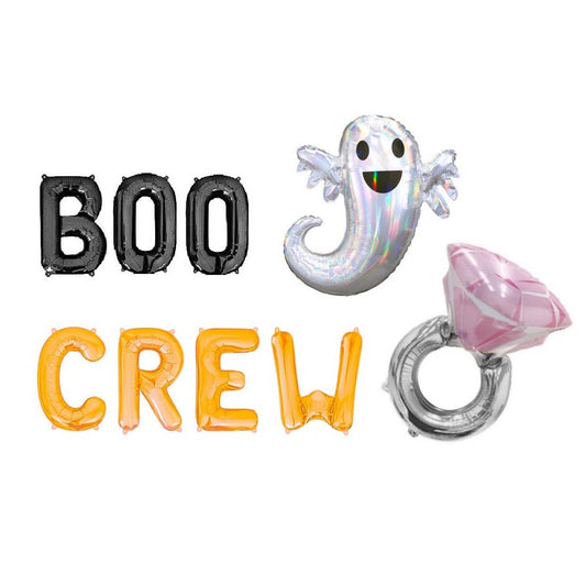 Boo Crew Halloween Letter Balloon Kit