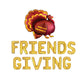 Friends Giving Thanksgiving Letter Balloon Kit