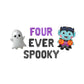 Four Ever Spooky Letter Balloon Kit