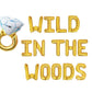 Wild In The Woods Bachelorette Letter Balloon Kit