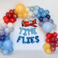 Time Flies Airplane Balloon Garland Kit