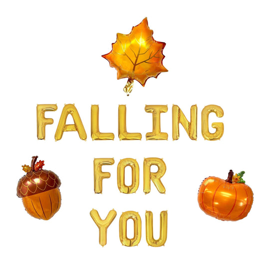 Falling For You Letter Balloon Kit