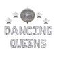 Dancing Queens Disco Letter Balloon Kit