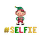 Hashtag Selfie Christmas Letter Balloon Kit