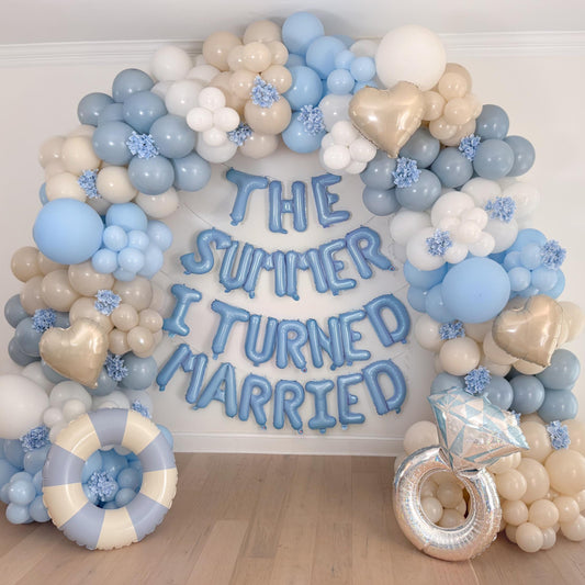 The Summer I Turned Married Balloon Garland Kit