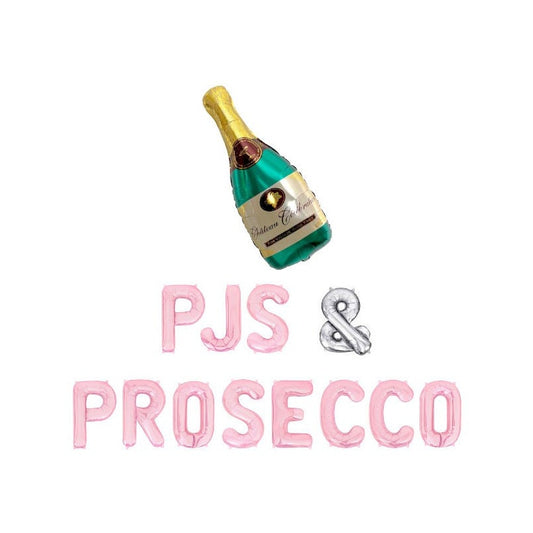 PJ & Prosecco Letter Balloon Kit