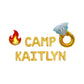 Custom Name Camp Letter Balloon Kit