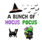 A Bunch Of Hocus Pocus Letter Balloon Kit