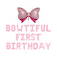 Bowtiful First Birthday Letter Balloon Kit