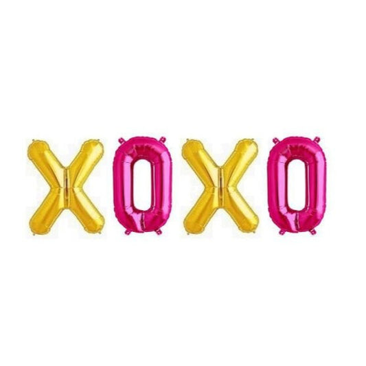 XOXO Valentines Day Letter Balloon Kit