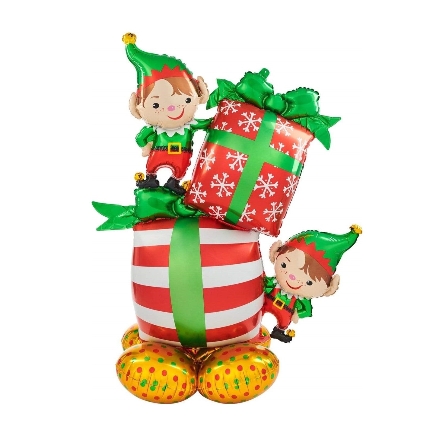 Jumbo Elves With Gifts Balloon