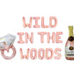 Wild In The Woods Bachelorette Letter Balloon Kit