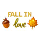 Fall In Love Letter Balloon Kit