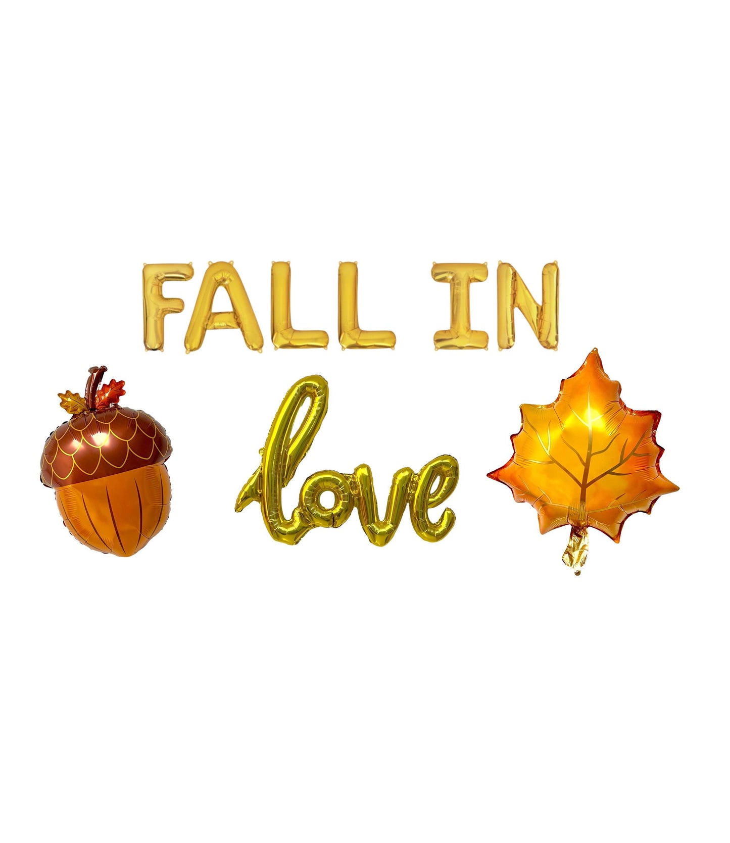 Fall In Love Letter Balloon Kit