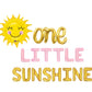 One Little Sunshine Multi-Color Letter Balloon Kit