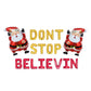 Dont Stop Believin Letter Balloon Kit