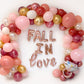 Fall In Love Bright Balloon Garland Kit