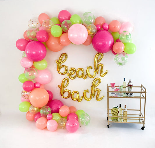 Beach Bach Balloon Garland Kit