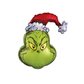 Grinch Head Balloon