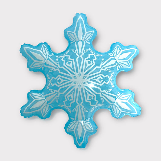 Baby Blue Snowflake Balloon