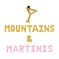 Mountains & Martinis Letter Balloon Kit