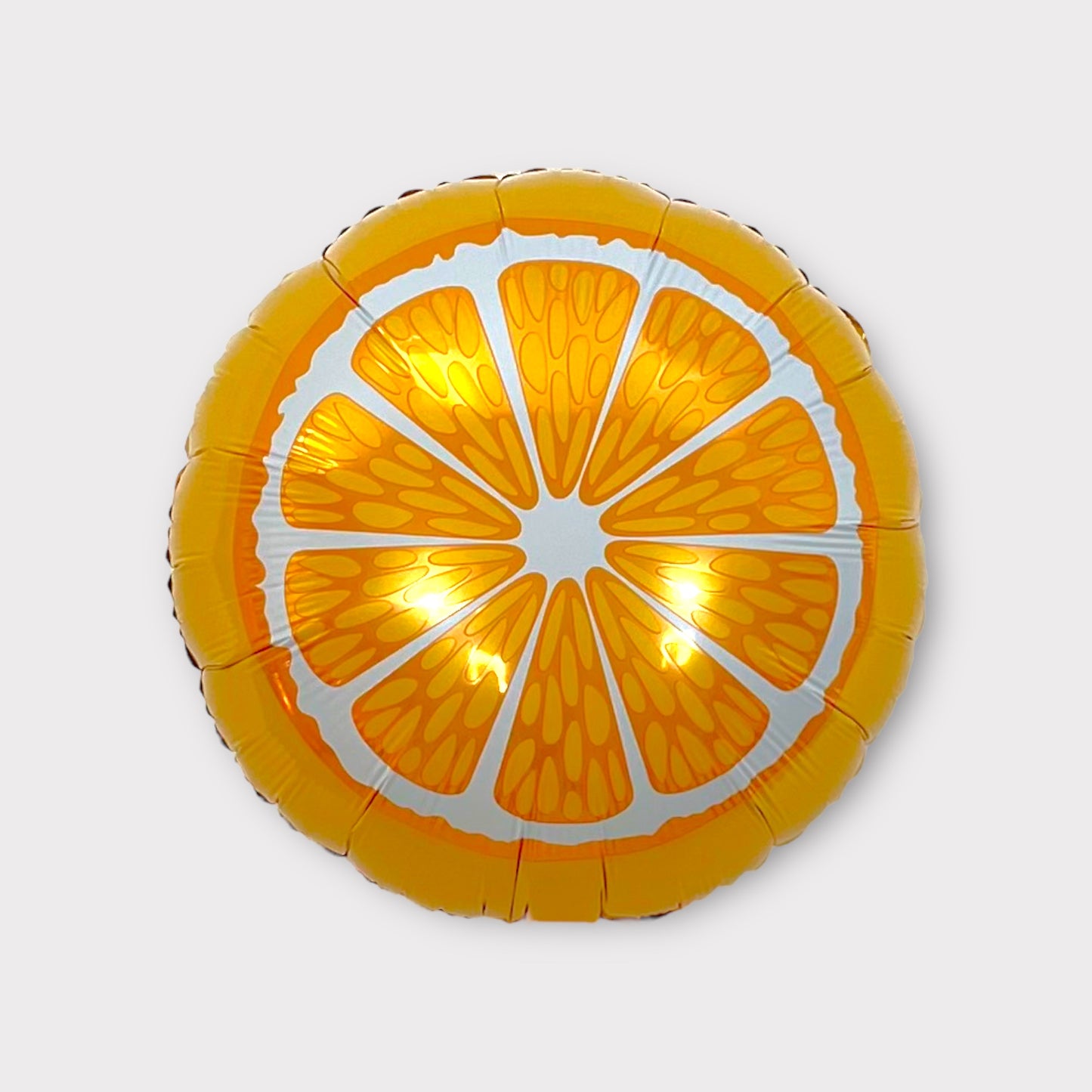 Orange Slice Circle Balloon