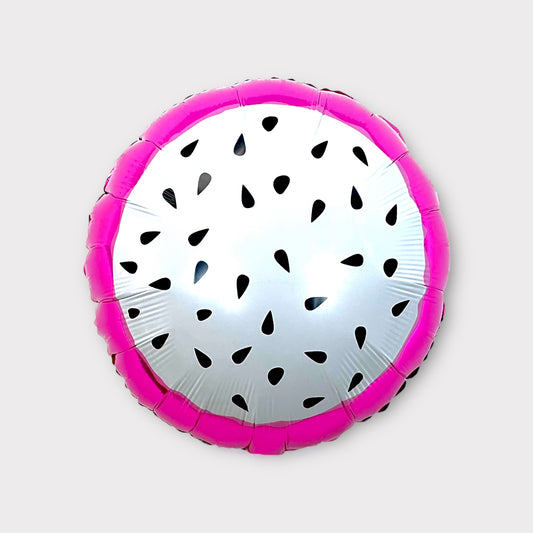 Dragon Fruit Slice Circle Balloon