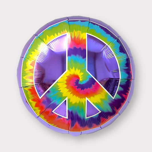 Rainbow Peace Sign Balloon