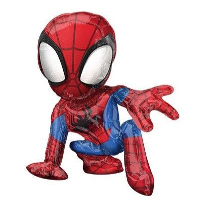 Squatting Spider-Man Balloon