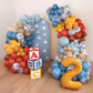 Western Toy Themed Birthday Balloon Garland kit