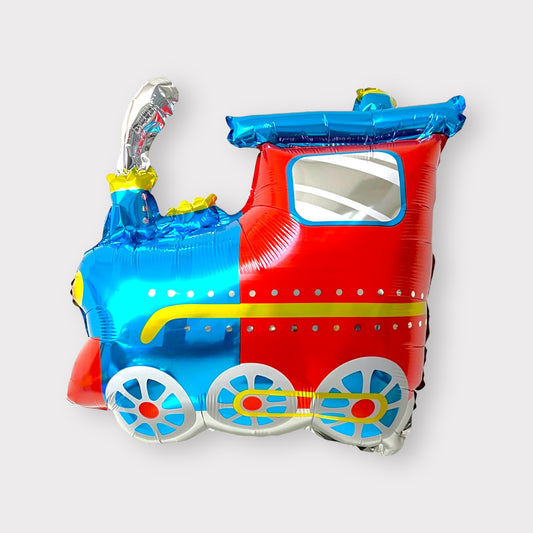 Red And Blue Train Balloon