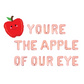You're The Apple Of Our Eye Letter Balloon Kit